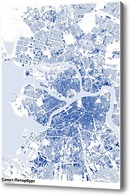 Купить картину Карта Санкт-Петербурга