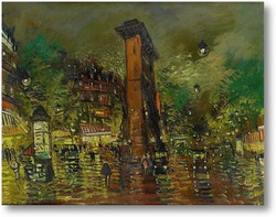 Картина Ночной Париж