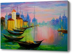 Картина Лодки