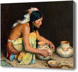 Картина Глиняная посуда 