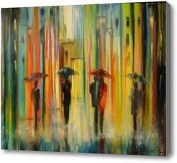 Купить картину Меланж дождя
