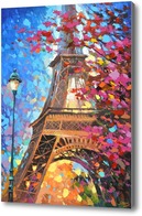 Картина Парижская осень