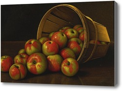 Картина Натюрморт с корзиной яблок 