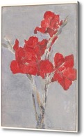 Картина Красный гладиолус