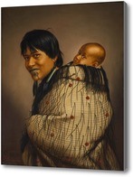 Картина Хеени Хирини с ребёнком 
