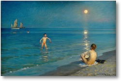 Картина Мальчики, Купающиеся. Летний Вечер, 1899