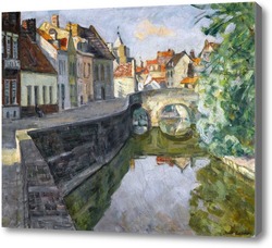 Картина Канал в Брюгге.