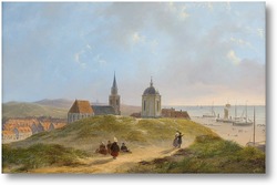 Картина Вид на Схевенинген