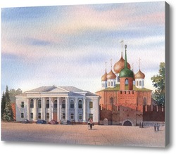 Картина Тульский Кремль