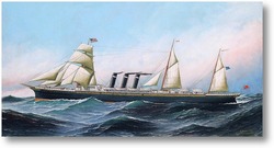 Картина Американский корабль