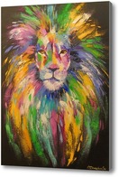 Картина Красавец лев