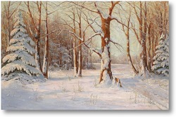 Купить картину Зимний лес