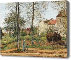 Картина Пейзаж в Лувесьенне