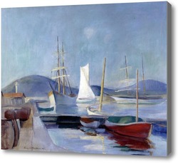 Картина Яхты, 1922