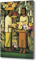Купить картину Женщины с цветами