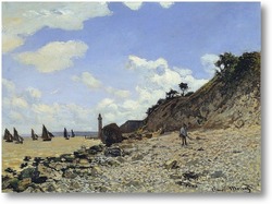 Купить картину Пляж в Онфлере