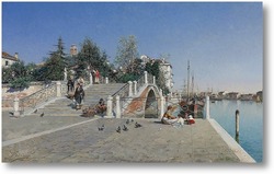 Купить картину Порт,Венеция