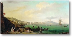 Купить картину Вид на Неаполь и Везувий