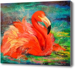 Купить картину Фламинго  