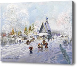 Картина Церковь в Тотьме