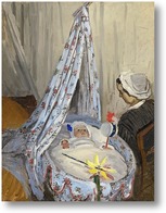 Картина Колыбель - Камилла сына художника Жана