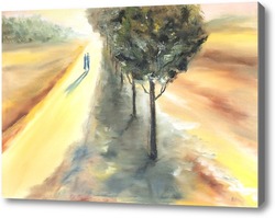 Картина Осенняя прогулка
