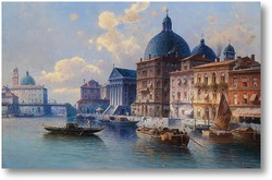 Купить картину Круговой канал в Венеции
