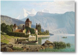 Картина Вид на замок