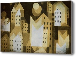 Картина Холодный город, 1921