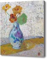 Купить картину Три цветка в вазе