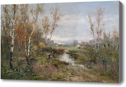 Картина Осенний пейзаж
