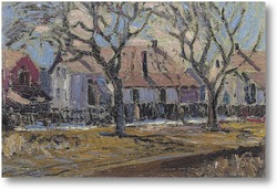 Картина Городская улица, зима, 1913