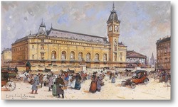 Картина Вокзал Лиона