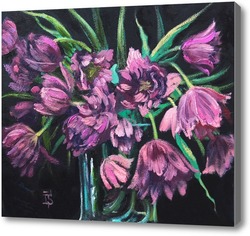 Картина Махровые тюльпаны
