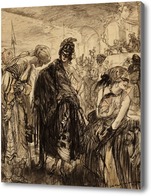 Купить картину Иллюстрация рассказа, 1924