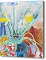 Купить картину Натюрморт с весенними цветами