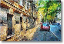 Картина Одесская улочка