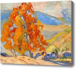 Картина Оранжевые деревья
