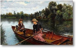 Картина На реке