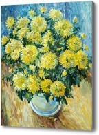 Купить картину Желтые хризантемки