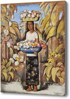 Картина Продавец цветов