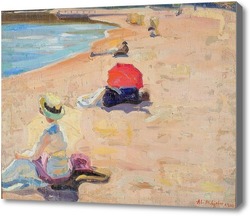 Картина Дамы на пляже