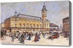Картина Лионский вокзал