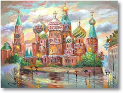 Картина Собор Василия Блаженного