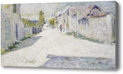 Купить картину Живерни: Дорога с видом на запад в сторону церкви.