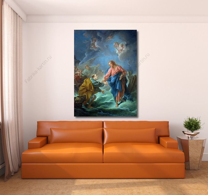 Картина Святой Пётр, приглашённый ходить по воде
