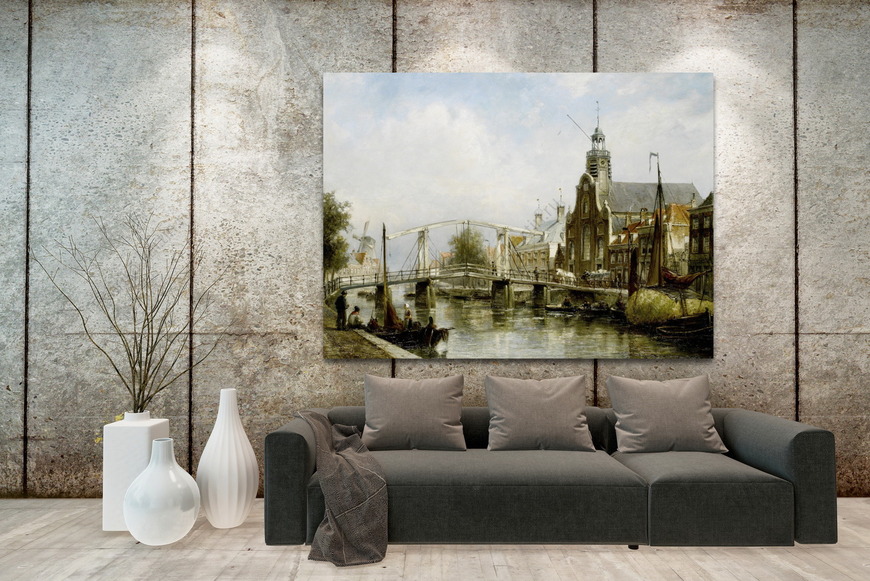 Картина Вид Амстердама