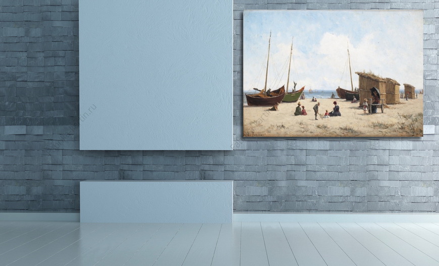 Картина Разгар лета на пляже