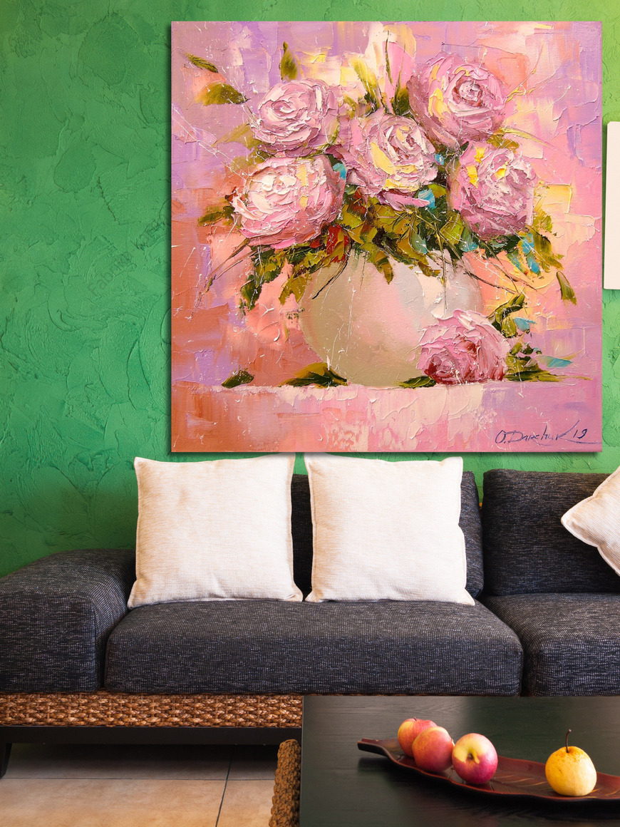 Картина Букет нежных роз