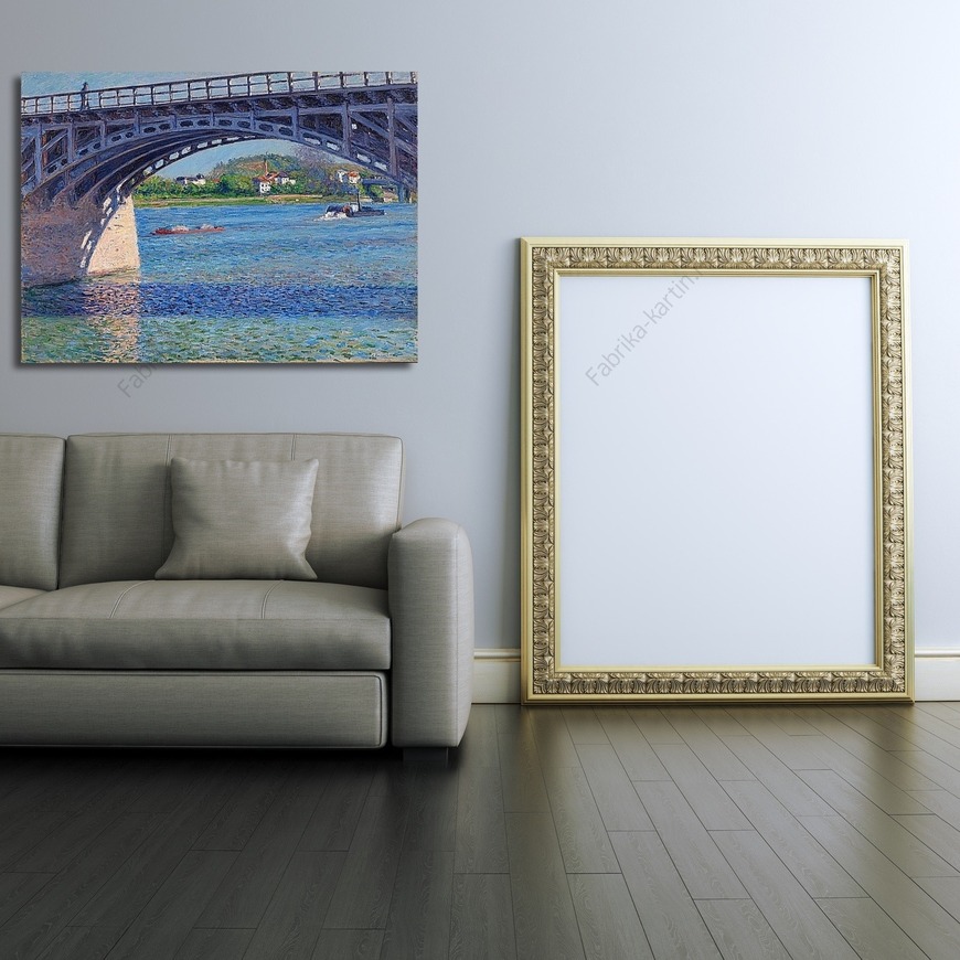 Картина Мост в Аржантее и Сена